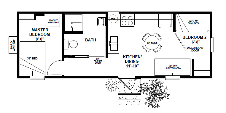 399 sq. ft. oil field building