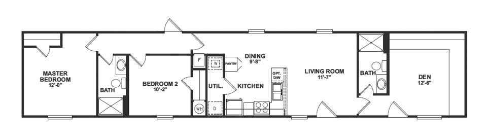 966 sq. ft. Drilling Unit